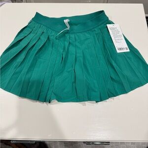 Lulu lemon high rise pleated tennis skirt